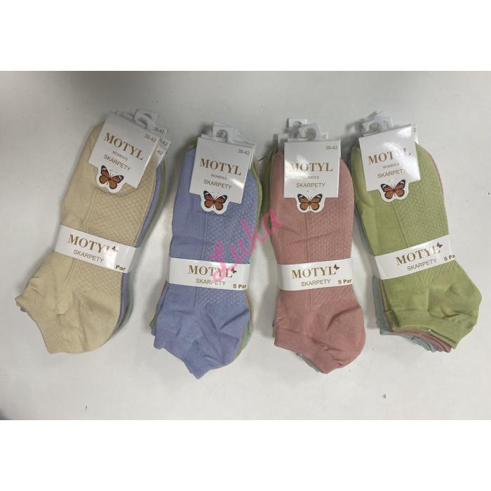 Women's low cut socks Motyl