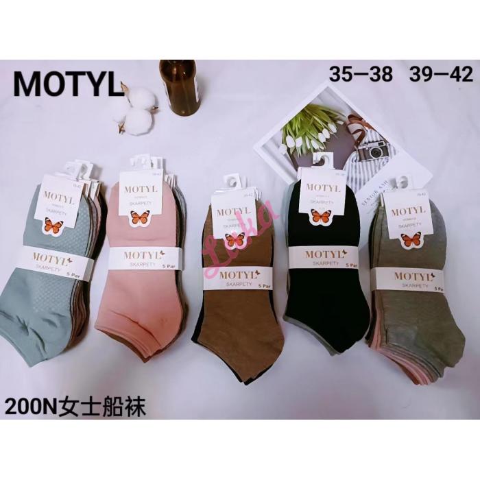 Women's low cut socks Motyl