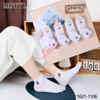 Women's low cut socks Motyl 1621-1119