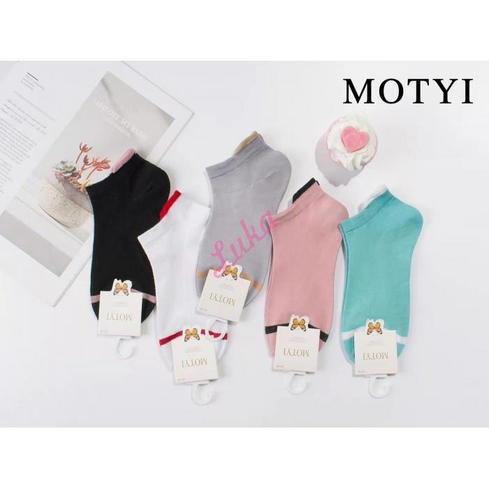 Women's low cut socks Motyl