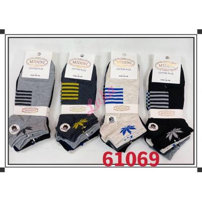 Men's low cut socks Midini 61069