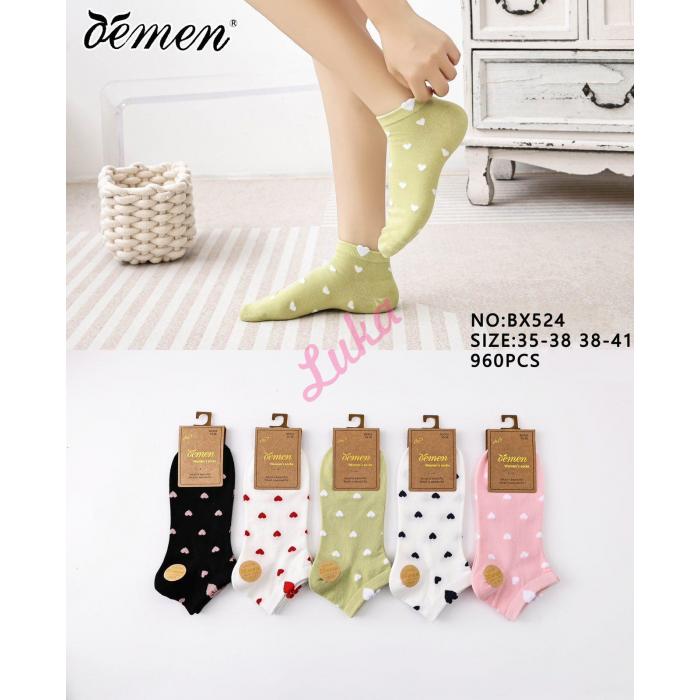 Women's low cut socks Oemen BX523