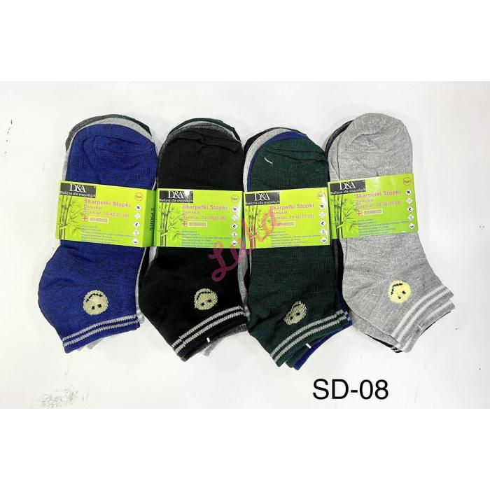 Women's bamboo Low Cut Socks D&A sd00b