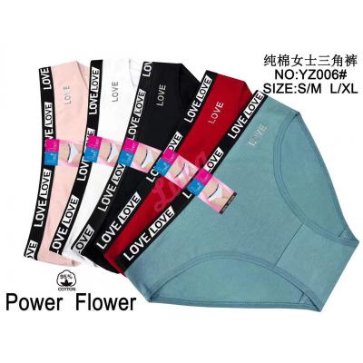 Women's panties Power Flower YZ006