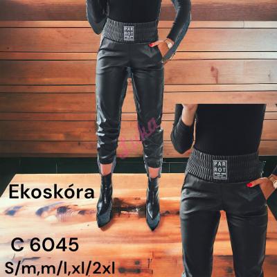 Women's black leggings c6045