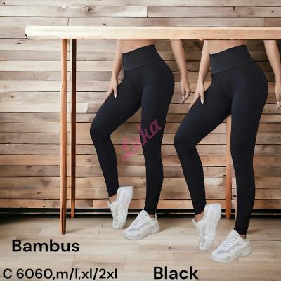Women's black leggings c6060