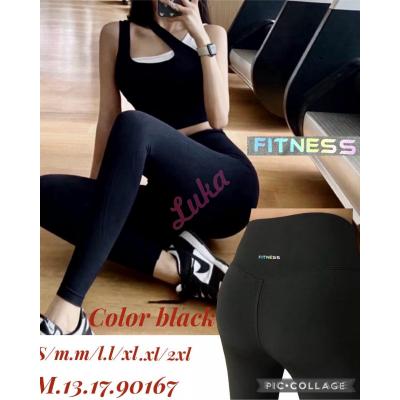 Women's black leggings m131790167