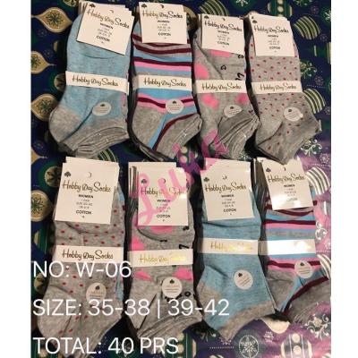 Women's low cut socks Hobby Day W-02