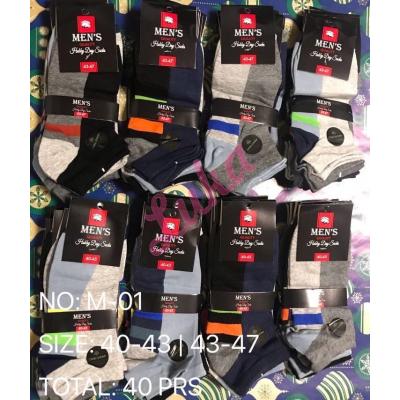 Men's low cut socks Hobby Day M-01