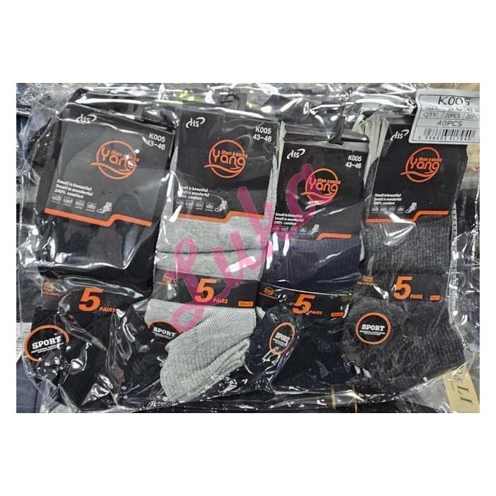 Men's low cut Socks Yang K006