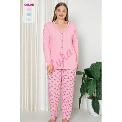 Women's turkish pajama Christina 2032R BIG size