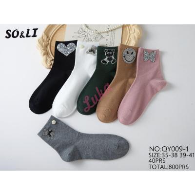 Women's Socks So&Li QY008-2