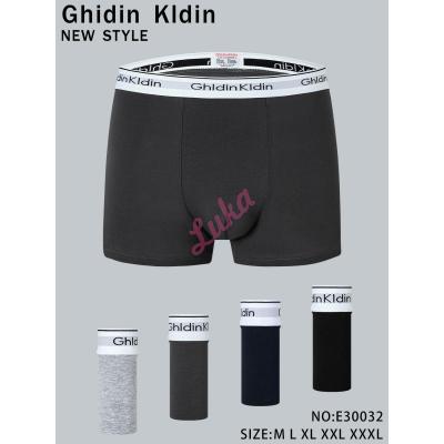 Men's Boxer Shorts cotton Ghidin Kldin E30032