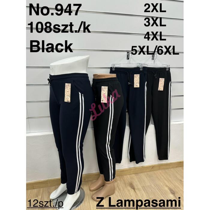 Legginsy damskie czarne FYV