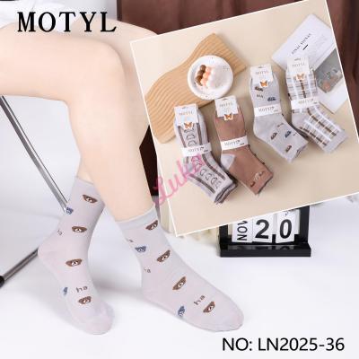 Women's socks Motyl LN2025-35