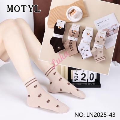 Women's socks Motyl LN2025-43