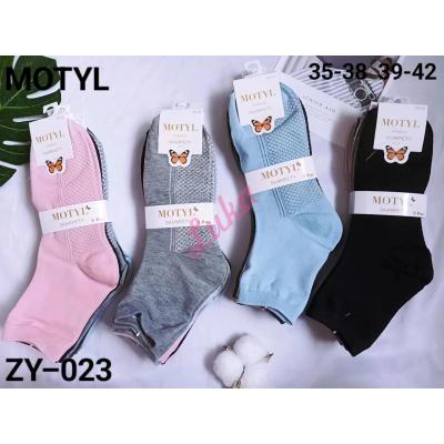 Women's socks Motyl ZY-024