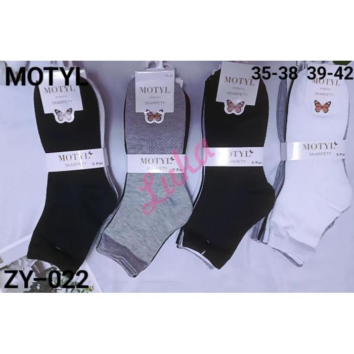 Skarpety damskie Motyl ZY-023