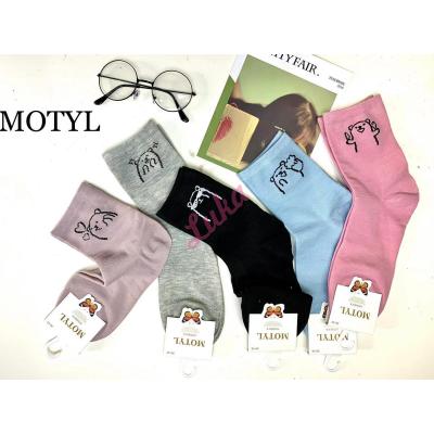 Women's socks Motyl ZY-0011