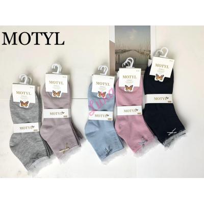 Women's socks Motyl ZY-00112