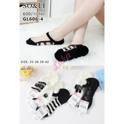Women's low cut socks So&Li GL606-4
