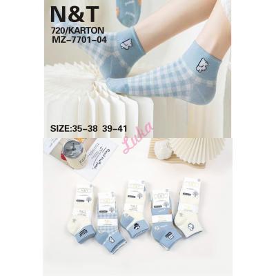 Women's low cut socks Nantong MZ7701-04