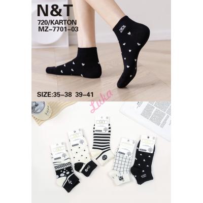 Women's low cut socks Nantong MZ7701-03