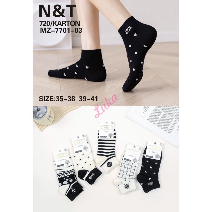 Women's low cut socks Nantong MZ7701-04