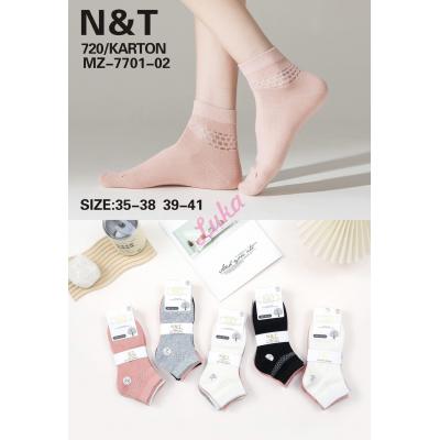 Women's low cut socks Nantong MZ7701-02