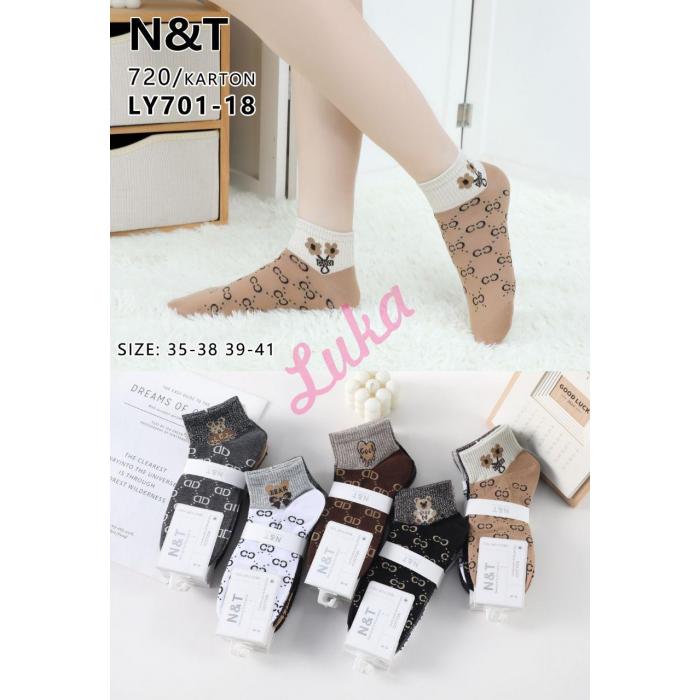 Women's low cut socks Nantong MZ7701-01