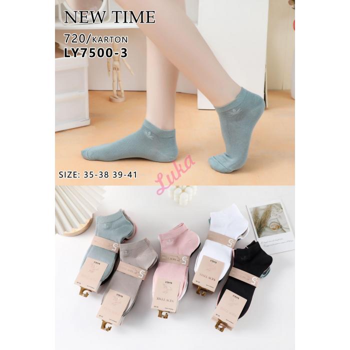 Women's bamboo low cut socks Nantong M071-2