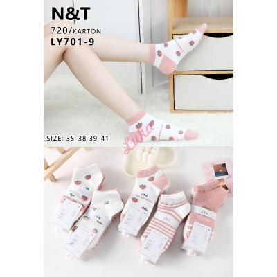 Women's low cut socks Nantong LY701-9