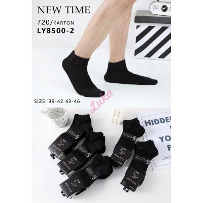 Men's bamboo low cut socks LY8500-3