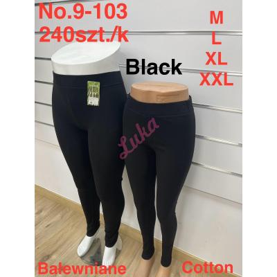 Women's black leggings FYV 9-103