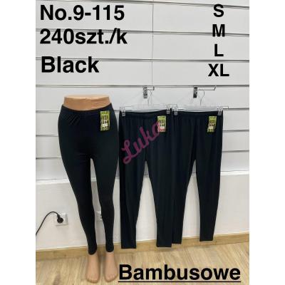 Women's black leggings FYV 9-115