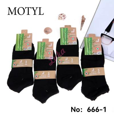 Women's bamboo low cut socks QJ 666-1