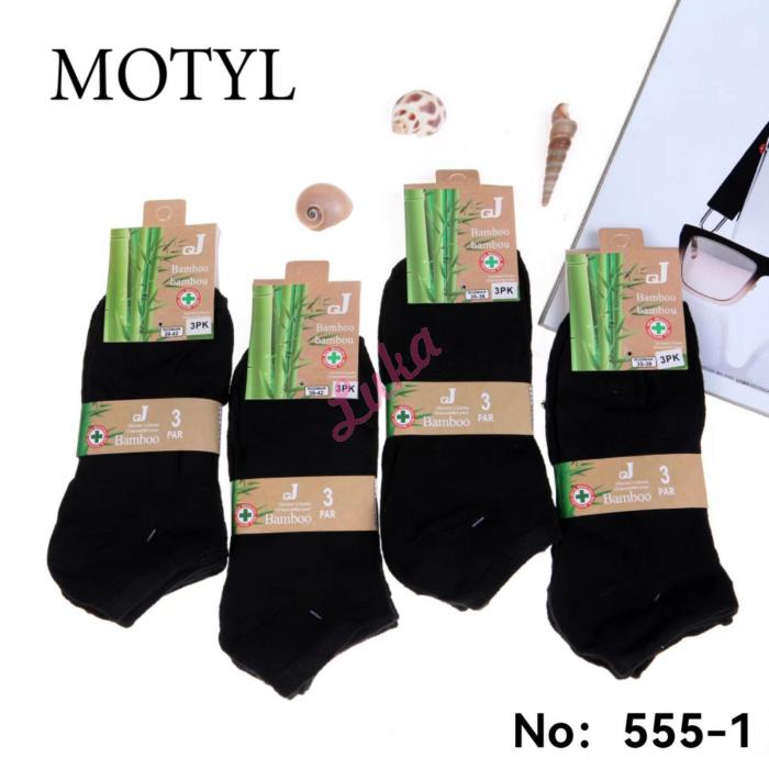 Men's bamboo low cut socks QJ 555-2