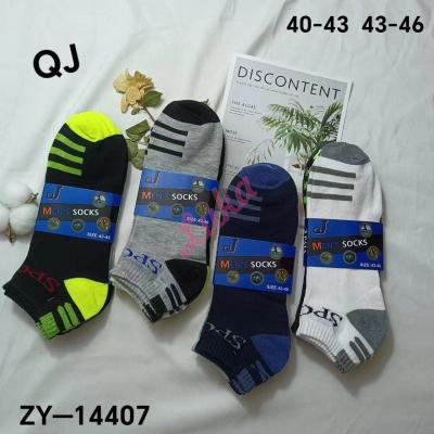 Men's low cut socks QJ ZY-14407