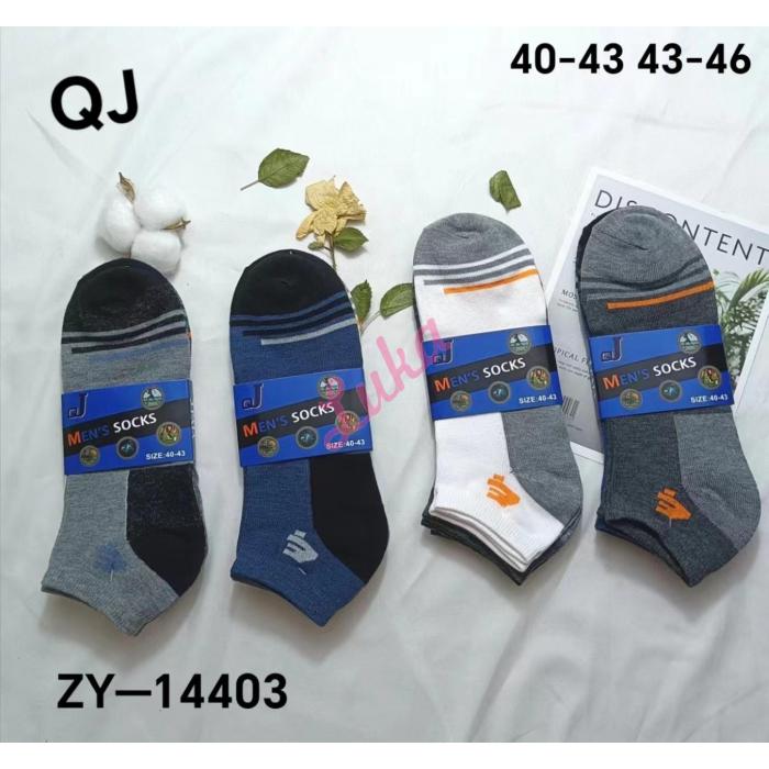 Men's low cut socks QJ ZY-14407