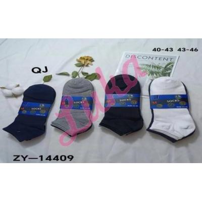 Men's low cut socks QJ ZY-14401