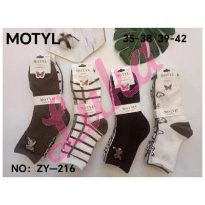 Women's socks Motyl ZY216