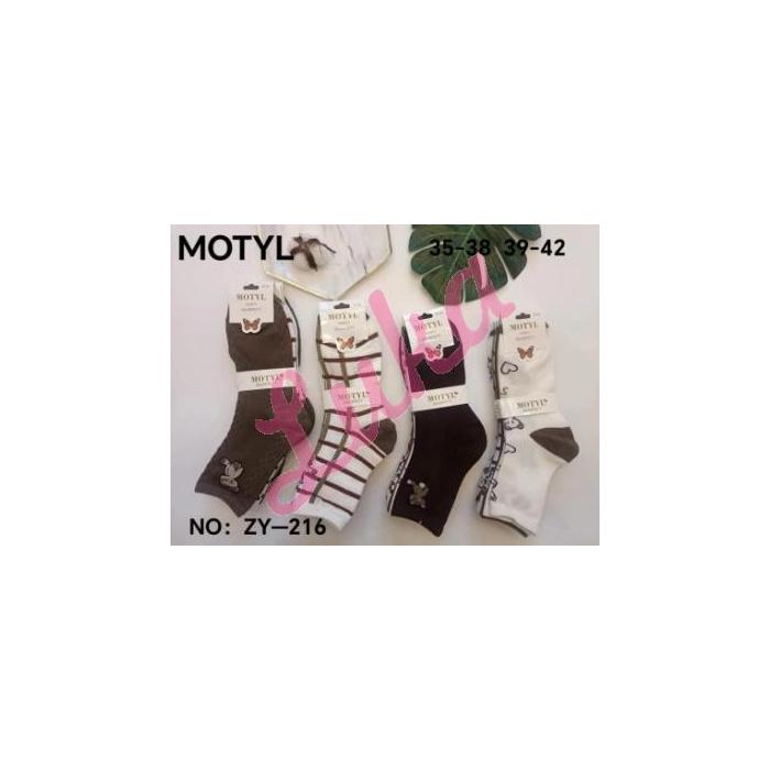 Women's socks Motyl ZY217
