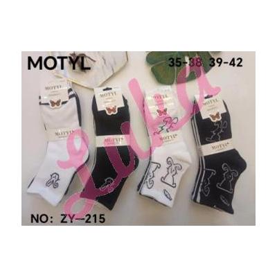 Women's socks Motyl ZY216