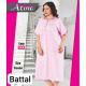 Women's turkish nightgown premium cotton Atinc 831