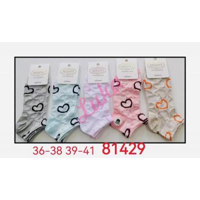Women's low cut socks 81429