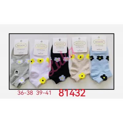 Women's low cut socks 81432