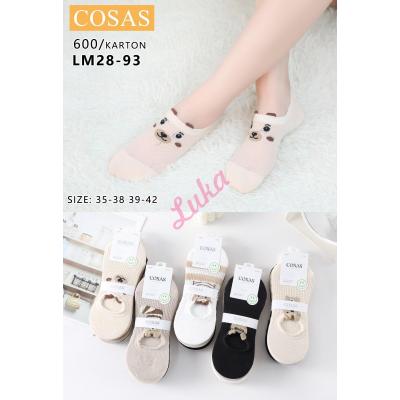 Women's ballet socks Cosas LM28-93