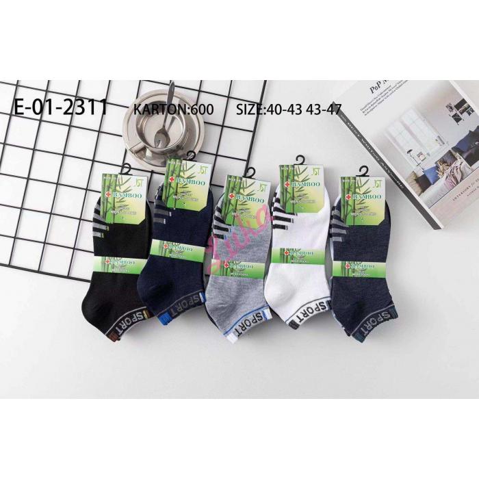 Men's low cut socks bamboo JST E-05-2311