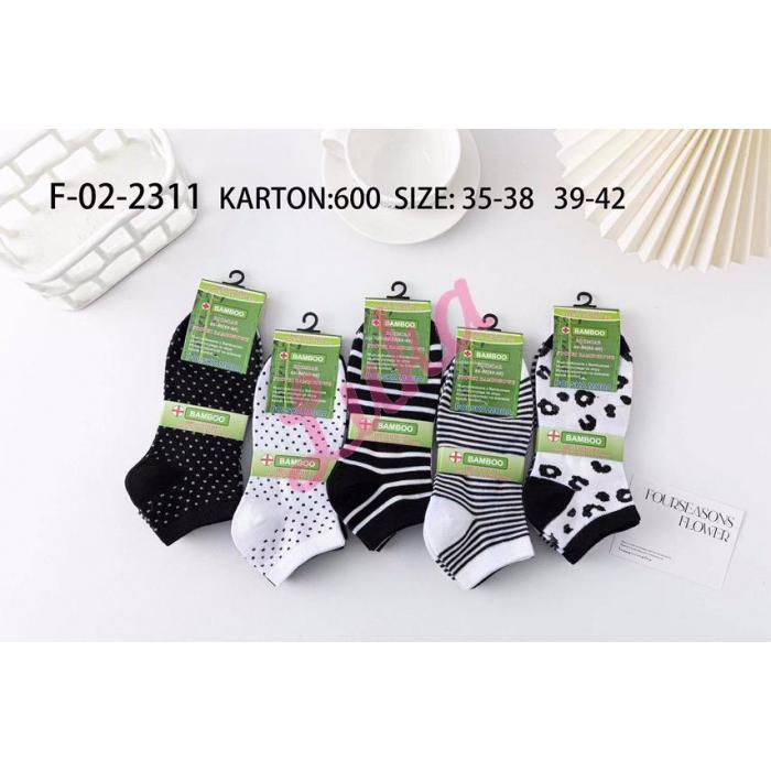 Women's low cut socks bamboo JST F-01-2311