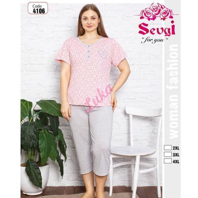 Women's turkish pajamas Sevgi 4109